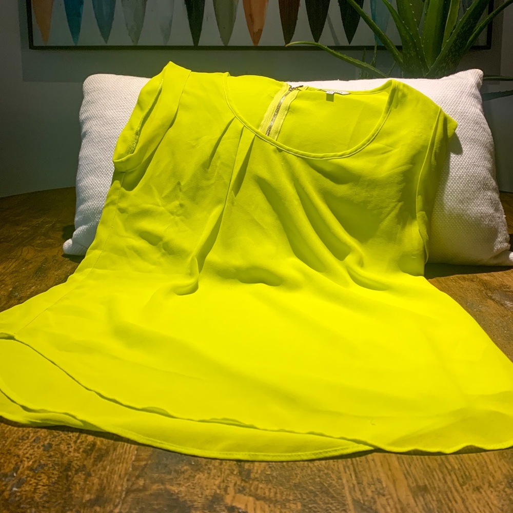 Neon Yellow/Green Lightweight Shirt